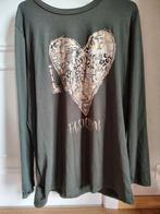 Groene long Sleeve, Kleding | Dames, T-shirts, Maat 42/44 (L), Ophalen of Verzenden, Zo goed als nieuw, Lange mouw