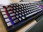 Corsair K95 RGB Platinum Cherry MX Speed Gaming Keyboard, Comme neuf, Azerty, Clavier gamer, Filaire