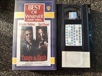 Cassette vidéo VHS Tango & Cash Sylvester Stallone Russell, À partir de 12 ans, Enlèvement ou Envoi, Comme neuf, Thrillers et Policier