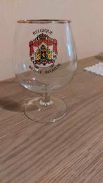 Bierglas : Belgique - België - Belgium, Verzenden, Zo goed als nieuw, Bierglas