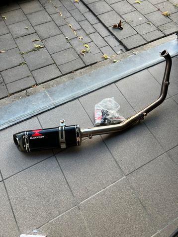 Black Widow uitlaat MT125 beschikbaar voor biedingen