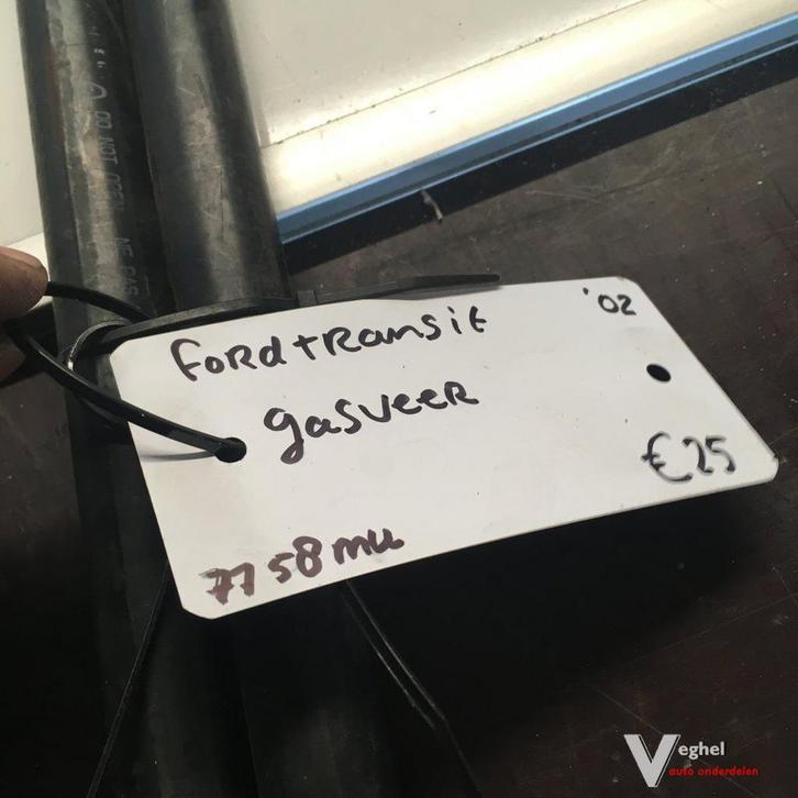 Ford Transit 2002 Gasveren set achterklep, Auto-onderdelen, Carrosserie, Gebruikt, Ophalen of Verzenden