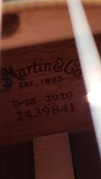 Akoestische gitaar Martin D-18E LRB, Muziek en Instrumenten, Ophalen, Zo goed als nieuw, Western- of Steelstringgitaar, Met koffer