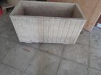 Jardiniere beton couleur écru, Jardin & Terrasse, Jardin, 30 à 60 cm, Enlèvement, 60 à 100 cm