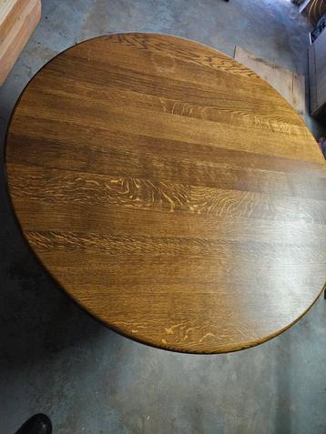 Table + 4 chaises, Maison & Meubles, Tables | Tables à manger, Enlèvement ou Envoi, Comme neuf, Chêne