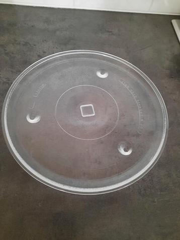 Glazen microgolvenschaal diameter 28cm