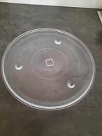 Glazen microgolvenschaal diameter 28cm, Ophalen of Verzenden, Zo goed als nieuw