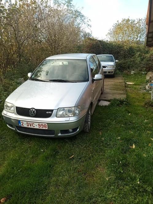Lot de 2 Polo GTI 16V, une Avec demande d'immatriculation., Auto's, Volkswagen, Bedrijf, Polo, Overige bekleding, Ophalen