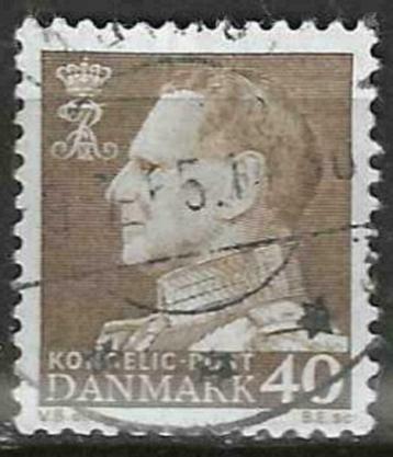 Denemarken 1963/1965 - Yvert 422 - Koning Frederik IX (ST)
