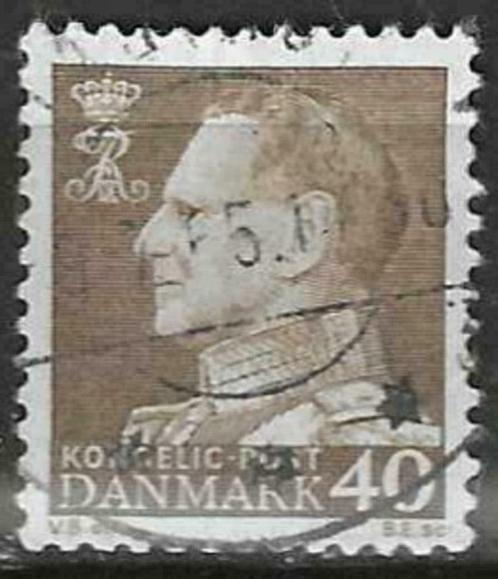 Denemarken 1963/1965 - Yvert 422 - Koning Frederik IX (ST), Timbres & Monnaies, Timbres | Europe | Scandinavie, Affranchi, Danemark