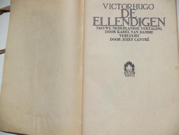 1949 Jozef Cantré 28 illustraties Les misérables Victor Hugo beschikbaar voor biedingen