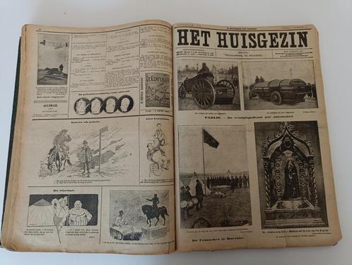 Het huisgezin – ingebonden weekblad 1911, Boeken, Tijdschriften en Kranten, Gelezen, Krant, Ophalen