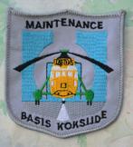Luchtmacht Seaking Maintenance patch, Basis Koksijde, ZG, Verzamelen, Embleem of Badge, Luchtmacht, Ophalen of Verzenden