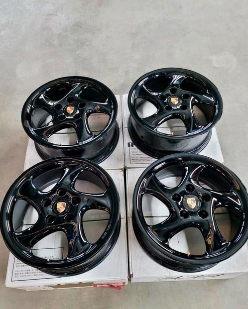 Porsche 993/boxter/cayman velgen 18x7,5 ET 50, Auto-onderdelen, Banden en Velgen, Banden en Velgen, Zomerbanden, 18 inch, Overige