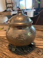 Vintage Marokkaanse pot - Medina - met stempel - suikerpot, Ophalen of Verzenden