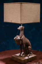 lamp windhond whippet galgo greyhound, Ophalen of Verzenden