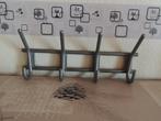Porte-manteaux en plastique avec 4 crochets, Ophalen