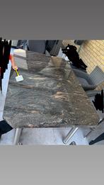 Granieten binnen/buiten tafel, Ophalen, Zo goed als nieuw
