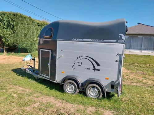 Recente 1,5paards trailer, zeer goede staat, Dieren en Toebehoren, Paarden en Pony's | Trailers en Aanhangwagens, Zo goed als nieuw
