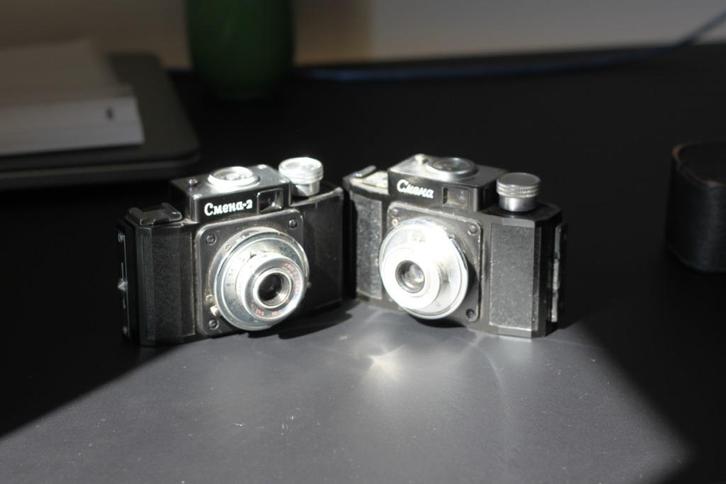 SMENA 1  en 2 Lomography Camera, Audio, Tv en Foto, Fotocamera's Analoog, Gebruikt, Compact, Overige Merken, Ophalen