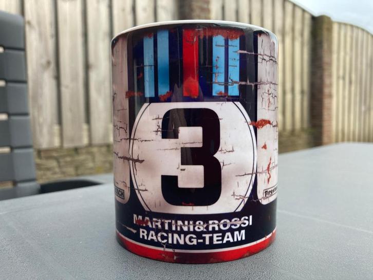 Martini 917 #3 Porsche mok Vintage olie Autosport, Verzamelen, Automerken, Motoren en Formule 1, Nieuw, Auto's, Ophalen of Verzenden