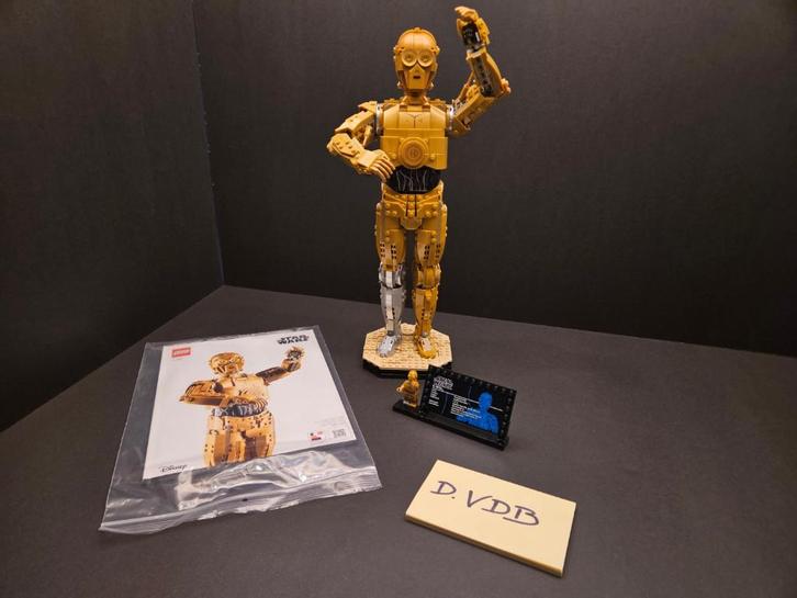 LEGO Star Wars 75398 C-3PO in topstaat!!!, Kinderen en Baby's, Speelgoed | Duplo en Lego, Zo goed als nieuw, Lego, Complete set
