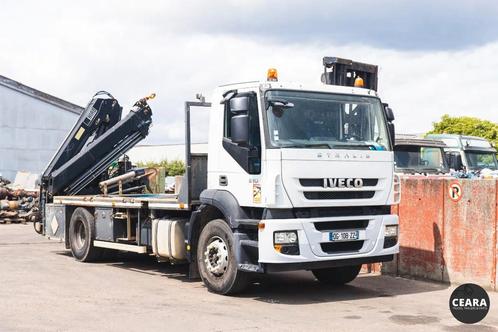 Iveco AD 190S31 HIAB 144D-4 HiDuo RADIO (bj 2009), Auto's, Vrachtwagens, Bedrijf, Iveco, Overige brandstoffen, BTW verrekenbaar