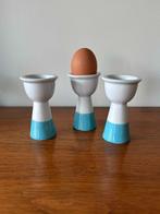 3 vintage keramische eierdopjes, Ophalen, Overige typen