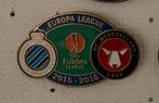 Pin Club Bruges FC Bruges 2015 16 FC MIDTJYLLAND, Comme neuf, Sport, Enlèvement ou Envoi, Insigne ou Pin's