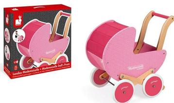 Janod Mademoiselle - Poppenwagen beschikbaar voor biedingen