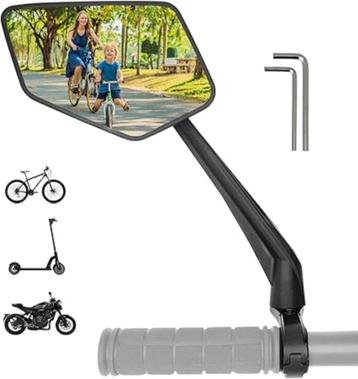  Achteruitkijkspiegel voor fiets SNELLE GRATIS LEVERING beschikbaar voor biedingen
