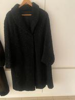 Astrakan bontmantel - Depreiter La Panne, Enlèvement, Porté, Taille 46/48 (XL) ou plus grande, Noir