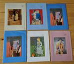 6 kunst wenskaarten (set 30) Pablo Picasso, Divers, Cartes de voeux, Enlèvement ou Envoi, Neuf