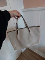 Beige echt lederen handtas Gianni Chiarini, Handtassen en Accessoires, Tassen | Damestassen, Ophalen, Zo goed als nieuw, Beige