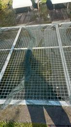5 panelen om vijver te overdekken, 2m60 x 1m16, Tuin en Terras, Gaas en Draad, Ophalen, Zo goed als nieuw, Minder dan 10 meter