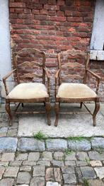 2  antieke armleunstoelen, Ophalen