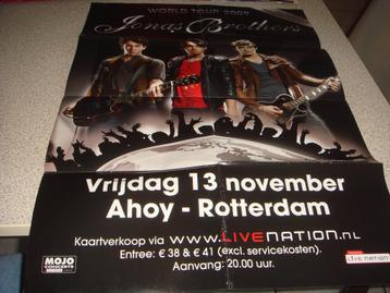 Poster Jonas Brothers World Tour 2009, Enlèvement ou Envoi