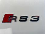 Audi RS3 logo zilver/Audi Sport, Ophalen of Verzenden