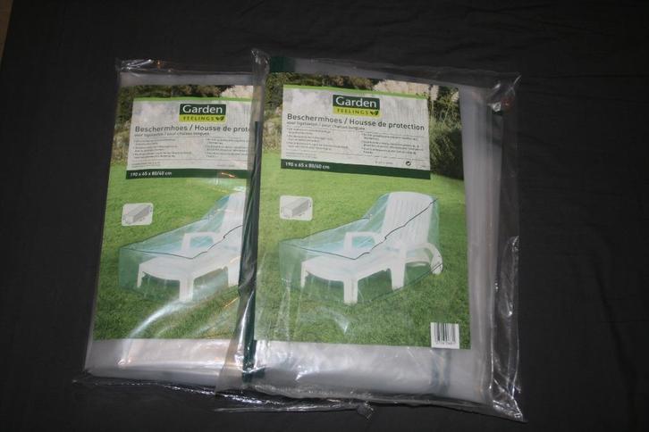 2 x Beschermhoes voor ligbed, Tuin en Terras, Ligbedden, Nieuw, Overige materialen, Ophalen of Verzenden