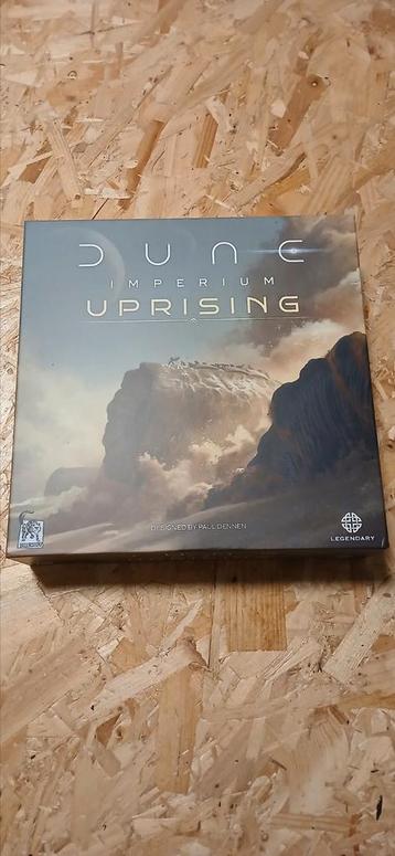 Ongespeeld: Dune Imperium: Uprising. Grotendeels gesleeved. beschikbaar voor biedingen