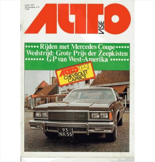 Autovisie Tijdschrift 1977 NR 08 #1 Nederlands, Livres, Autos | Brochures & Magazines, Utilisé, Enlèvement ou Envoi