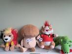 4 verschillende knuffels, Ophalen of Verzenden, Zo goed als nieuw, Overige typen