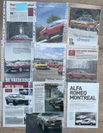 ALFA ROMEO MONTRÉAL - ARTICLES, Livres, Autos | Brochures & Magazines, Alfa Romeo, Enlèvement ou Envoi