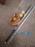 set de baseball 30 euros, Sports & Fitness, Baseball & Softball, Enlèvement ou Envoi, Comme neuf, Baseball, Batte