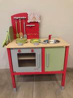 Keukentje met verschillende sets en kassa., Kinderen en Baby's, Speelgoed | Houten speelgoed, Gebruikt, Ophalen