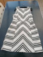 Overgooier, jurk H&M 40 vintage, zwart, beige, wit, Kleding | Dames, Maat 38/40 (M), H&M, Wit, Ophalen of Verzenden