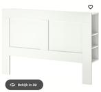 Hoofdbord met opbergruimte BRIMNES Ikea dubbel 180cm, Huis en Inrichting, Ophalen, Gebruikt