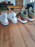 kinderschoenen adidas en of converse all star, Ophalen of Verzenden, Zo goed als nieuw