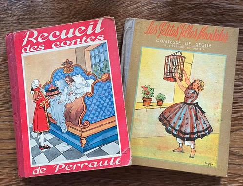 2 Livres Anciens illustrés, Antiek en Kunst, Antiek | Boeken en Manuscripten