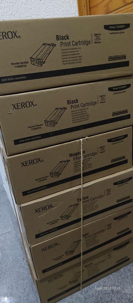 Xerox phaser 6180Mfp (6pieces), Informatique & Logiciels, Fournitures d'imprimante, Neuf, Enlèvement ou Envoi